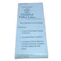 Diamond Valley Lake Fishing Map