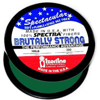 Izorline “Brutally Strong” 100lb Green Spectra