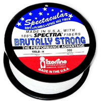 Izorline “Brutally Strong” 100lb “Hollow” Spectra